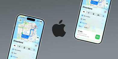 Apple Maps Rota Planlayıcısı