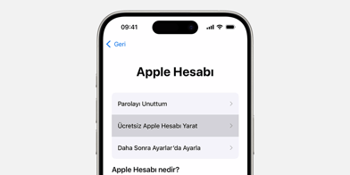 Apple Kimliği Değiştirme