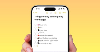 iPhone'da Silinen Notları Geri Getirme