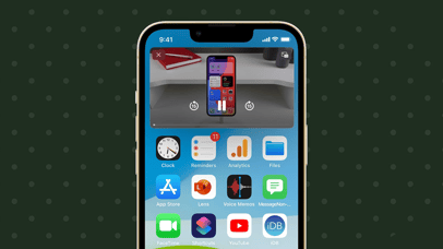 iPhone Resim İçinde Resim Aktif Etme