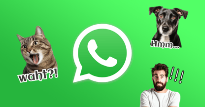 WhatsApp için Canlı Çıkartmalar Nasıl Yapılır?